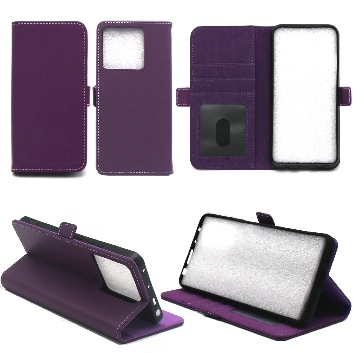 Xeptio Violet Étui Portefeuille Xiaomi Redmi Note 13 Pro 5G