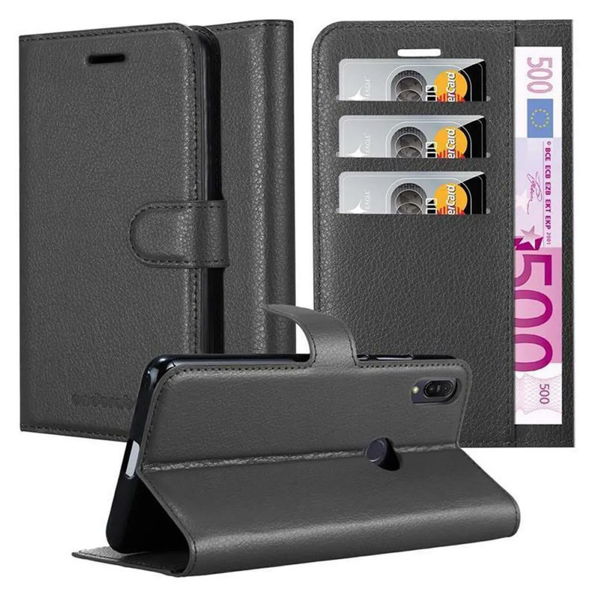 Cadorabo Coque Asus ZenFone MAX PRO M1 Noir