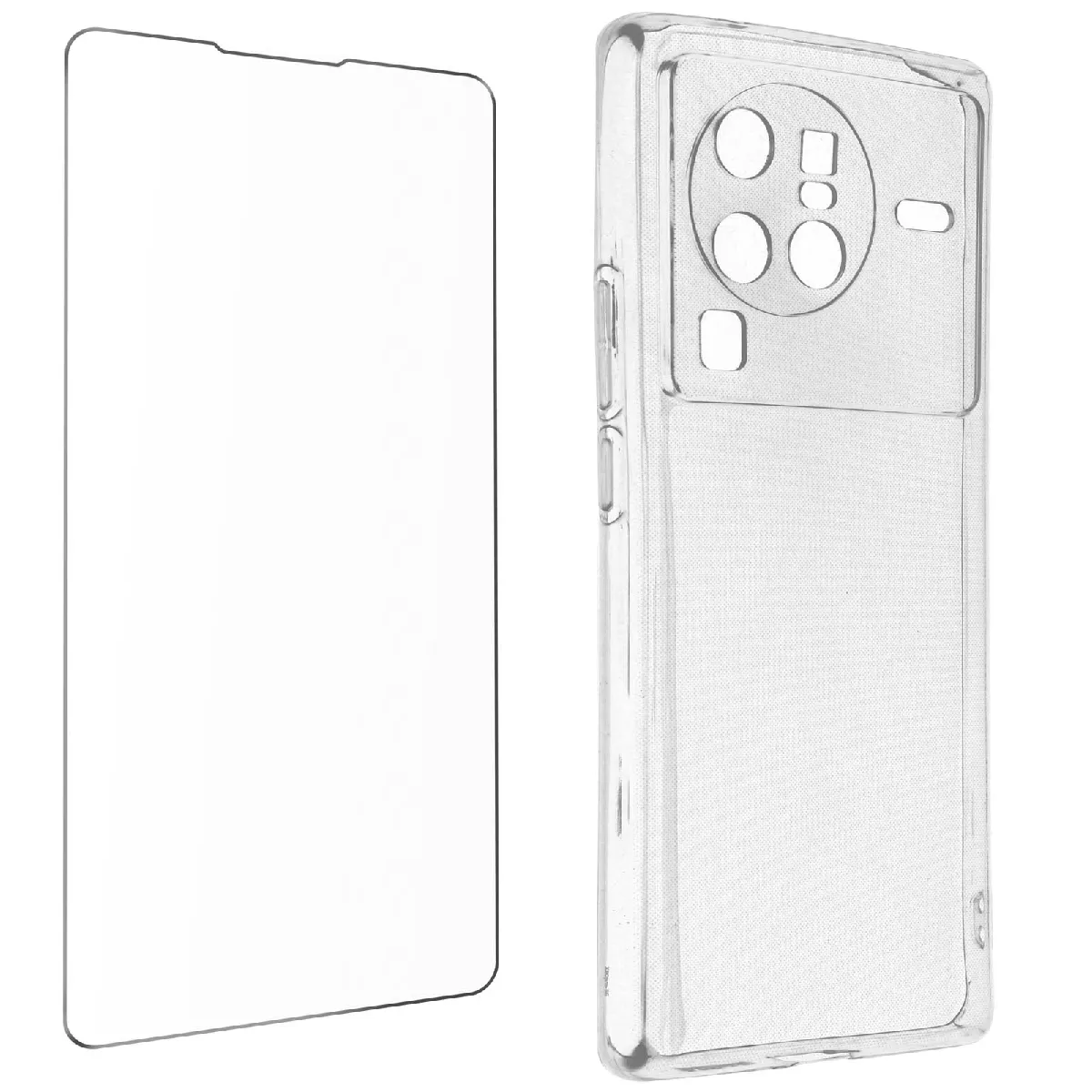 Avizar Coque Vivo X80 Pro - Transparent