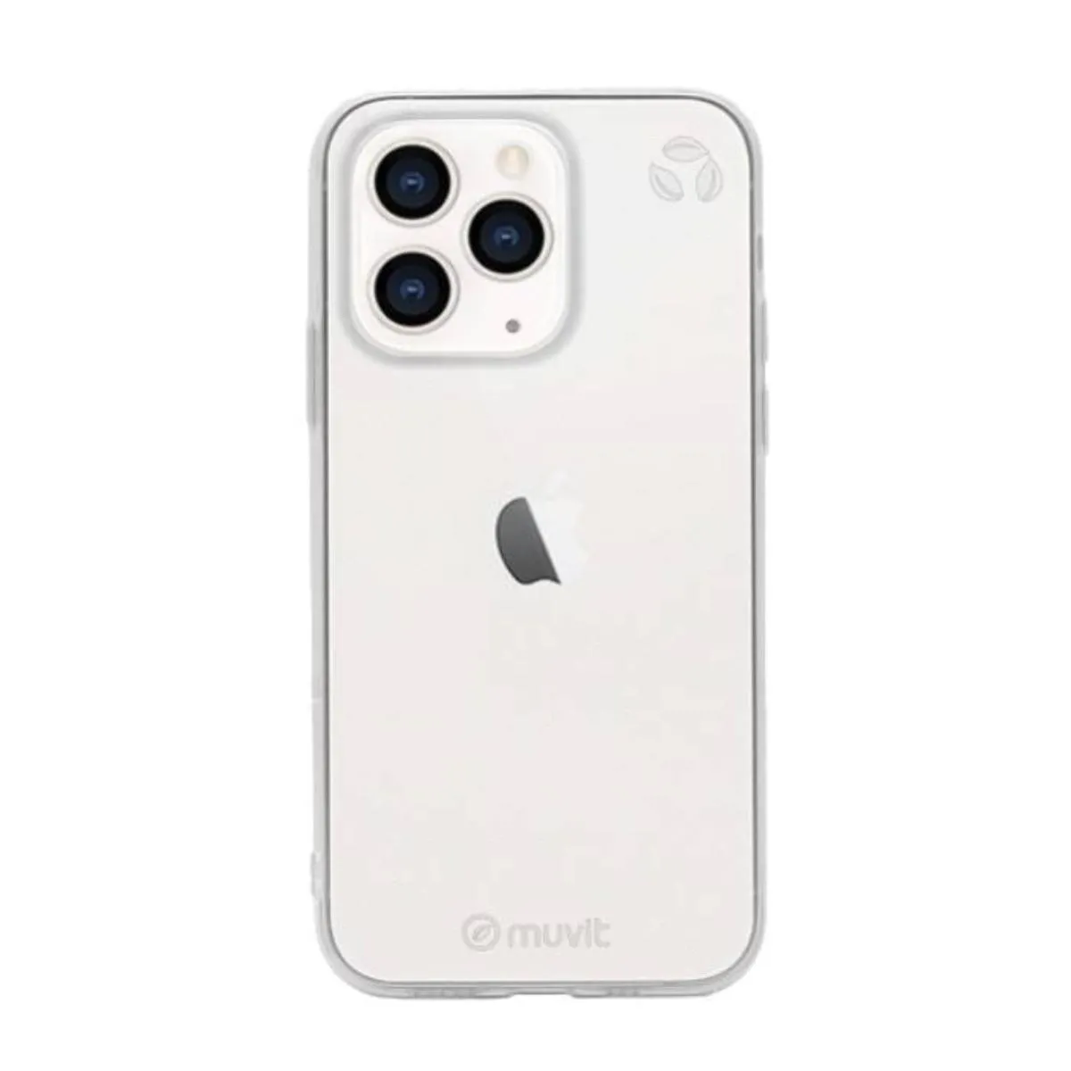 Coque Recycletek transparente Muvit for Change pour iPhone 13 Pro - Image 3