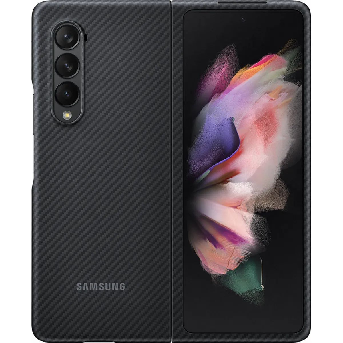 Bigben Noir Samsung Coque Aramid Z Fold3