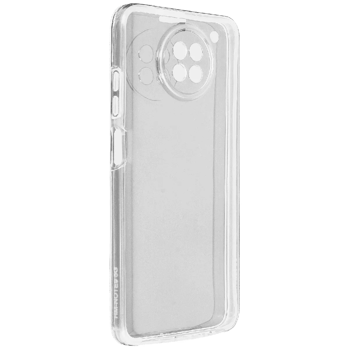 Avizar Coque Pour Xiaomi Redmi Note 9T Protection Arrière Rigide Et Avant Souple Transparent