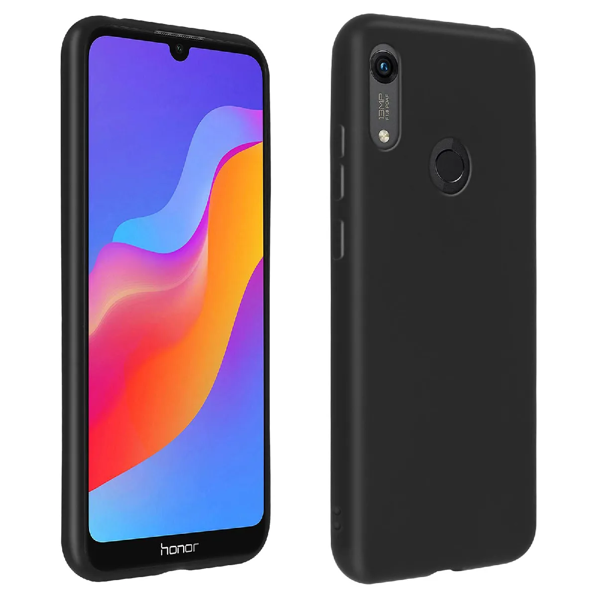 Housse Honor 8A et Huawei Y6 2019 / Y6S Étui Portefeuille Support Stand