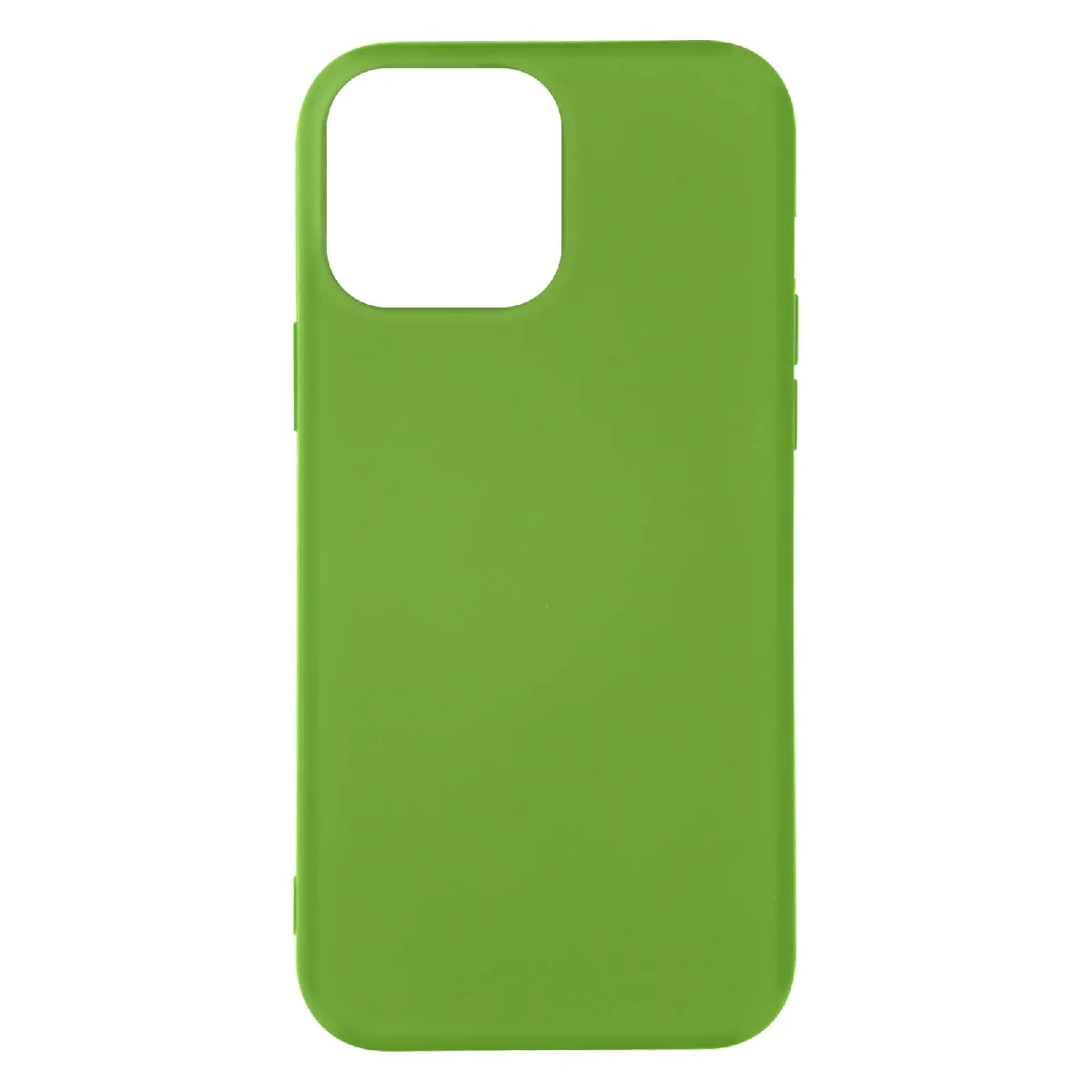 Avizar Vert Coque Pour Iphone 14 Pro Semi-Rigide Soft-Touch Fine