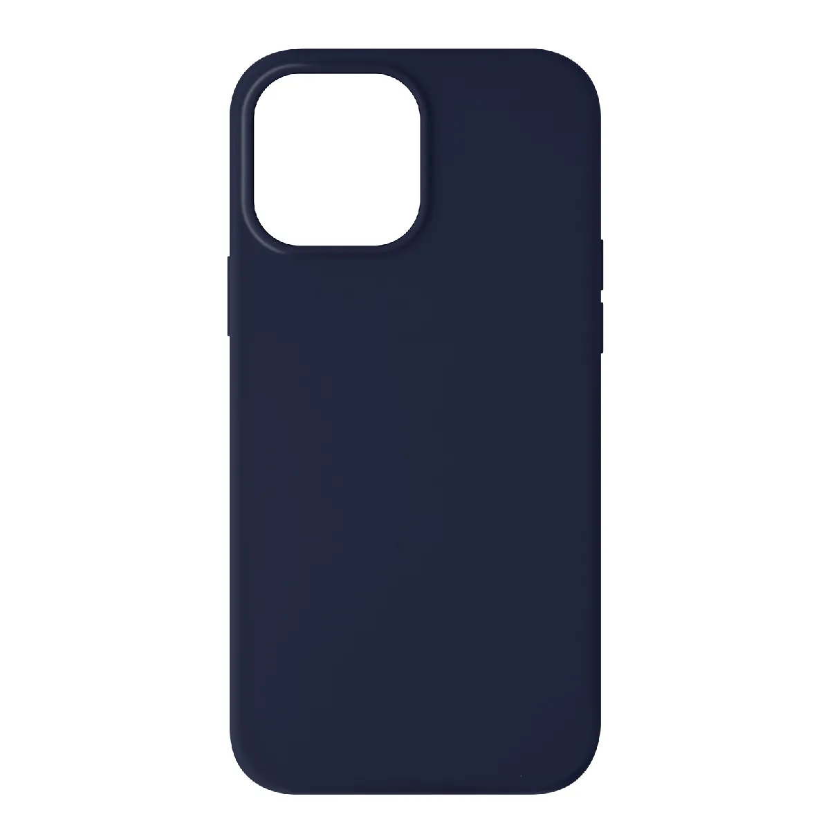 Avizar Bleu Coque Iphone 13 Pro Silicone Semi-Rigide Finition Soft-Touch Nuit