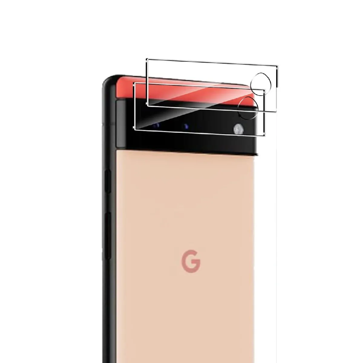 Xeptio Verre De Protection Pour Caméra Google Pixel 6 5G - Transparent