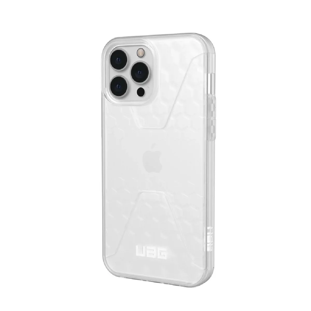 URBAN UAG Civilian - Coque iPhone 13 Pro Max Solide - Blanche