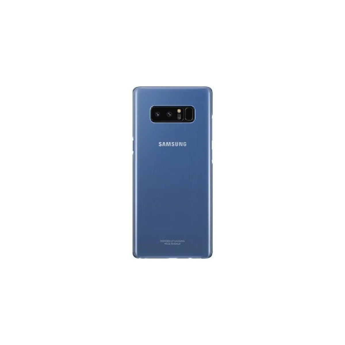 Bigben Bleu Samsung Coque Transparente Ultra Fine Foncé Pour Galaxy Note 8