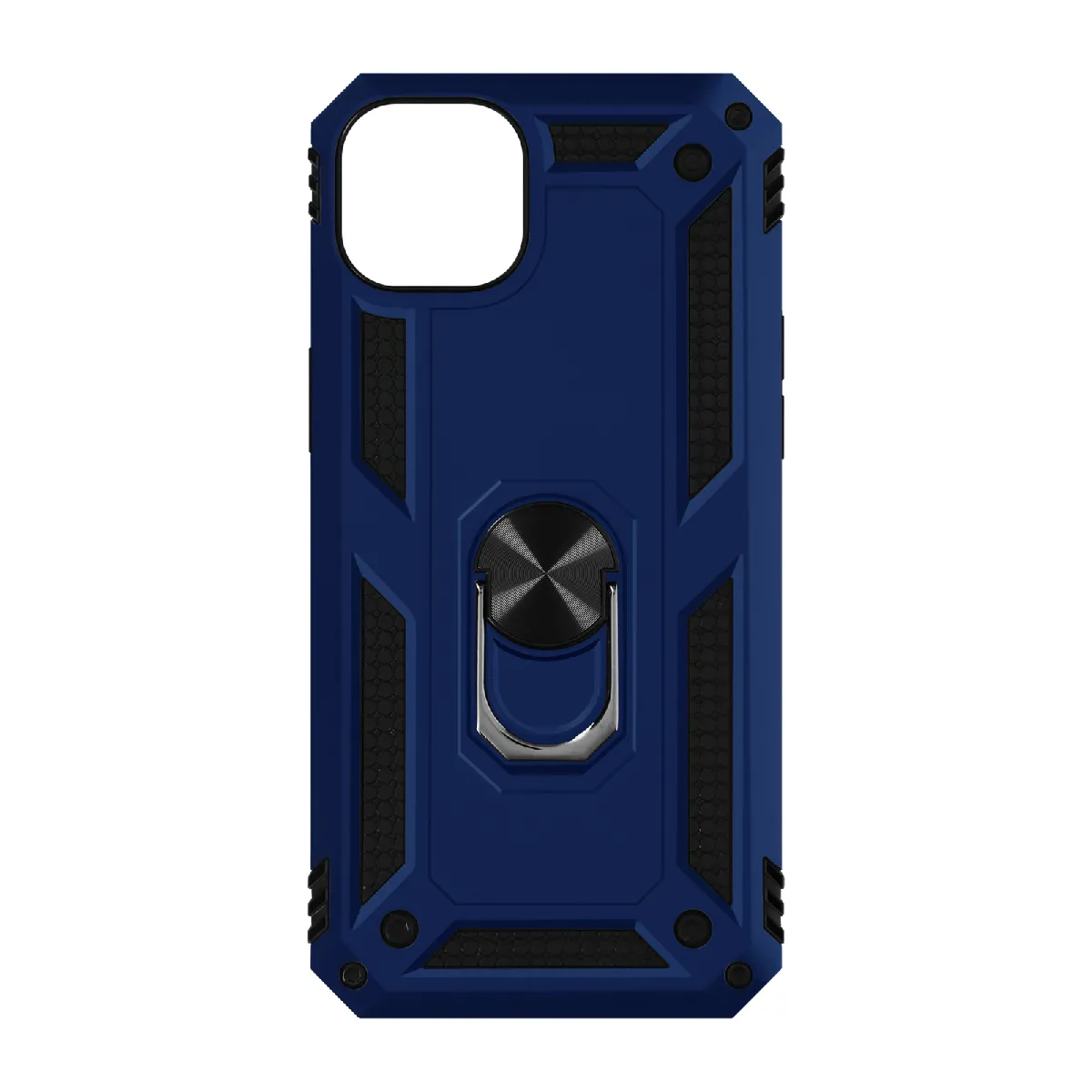 Avizar Bleu Coque Pour Iphone 14 Plus Hybride Bague De Maintien Support Vidéo Nuit