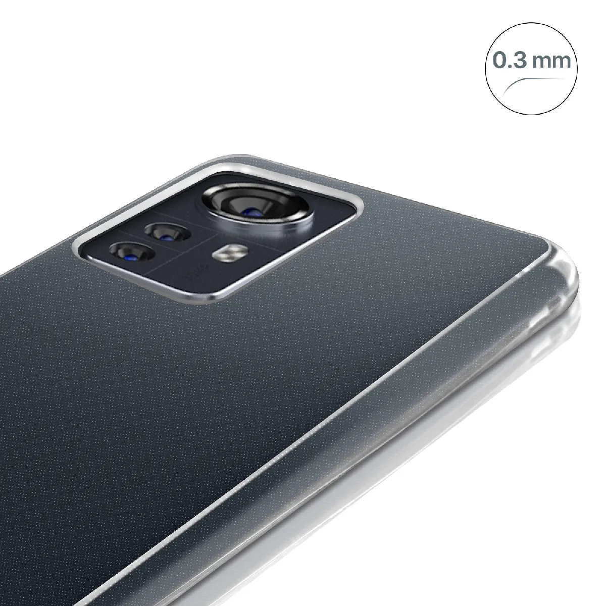 Coque Silicone Gel Noire Transparente Pour Xiaomi 12 / 12X - Protection Slim, Magnétique