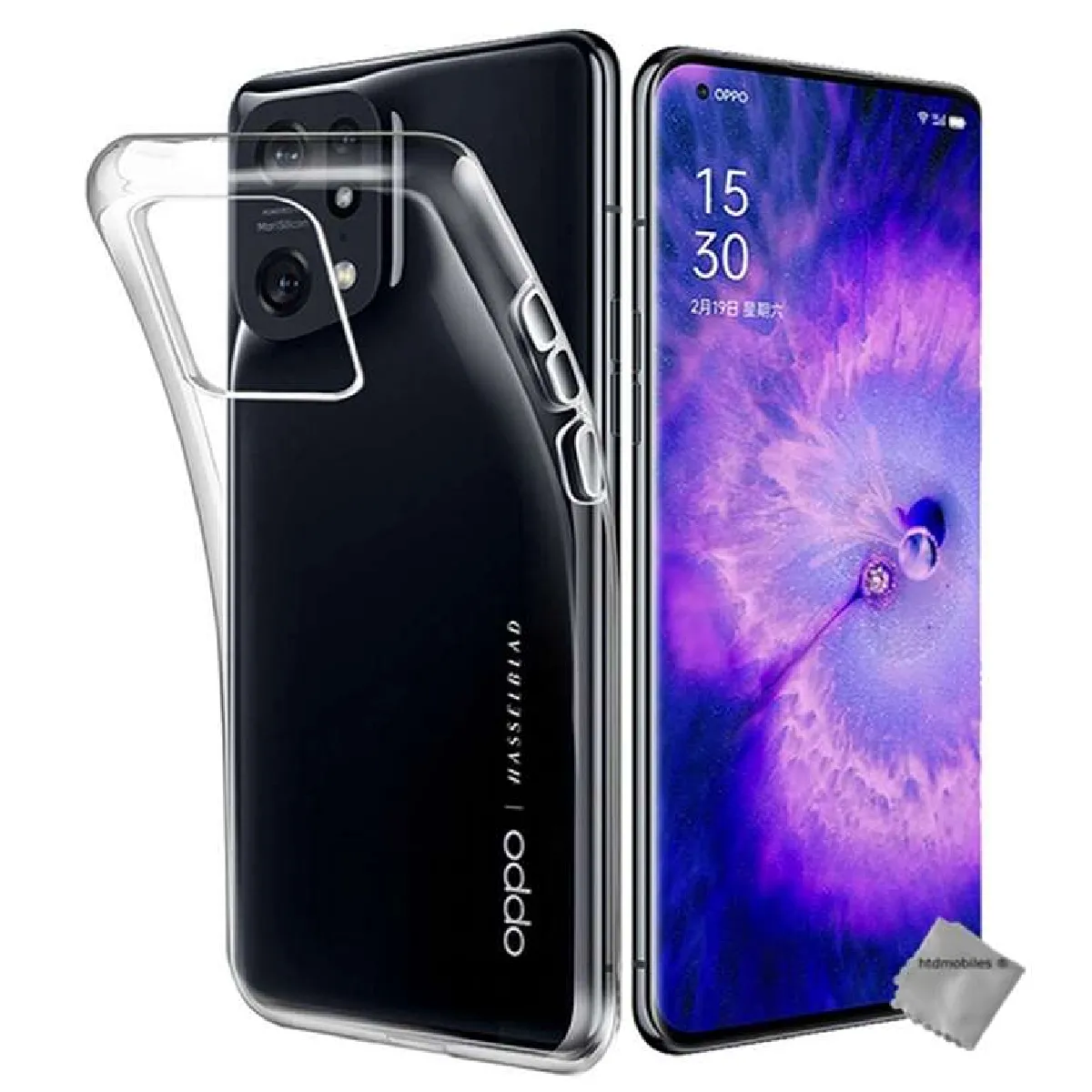 Htdmobiles Coque Oppo Find X5 5G - Transparent