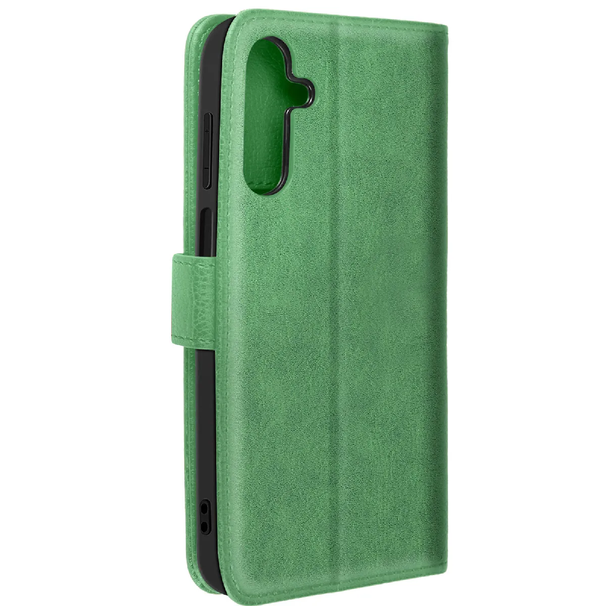 Avizar Vert Étui Pour Samsung Galaxy A15 Clapet Portefeuille Et Support Vidéo