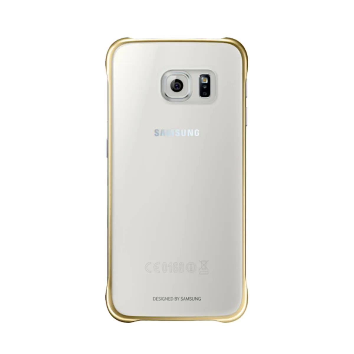 Samsung Coque pour Samsung Galaxy S6 Ultra Fine Renforcée Dorée