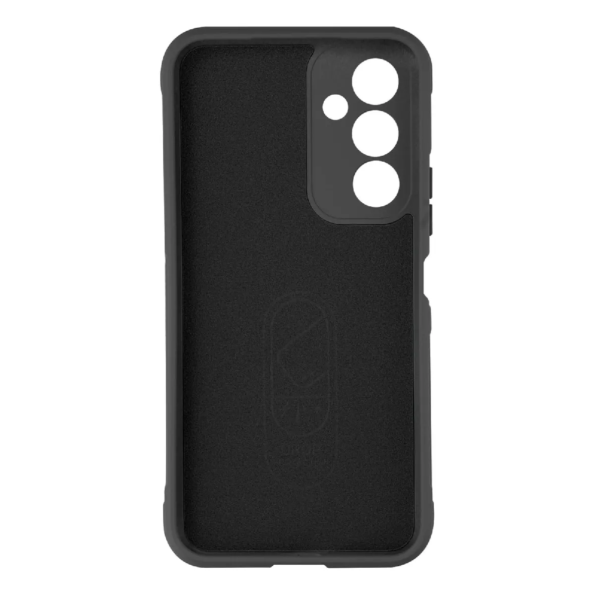Avizar Noir Coque Pour Samsung Galaxy A14 4G Et 5G Silicone Gel Souple Et Robuste