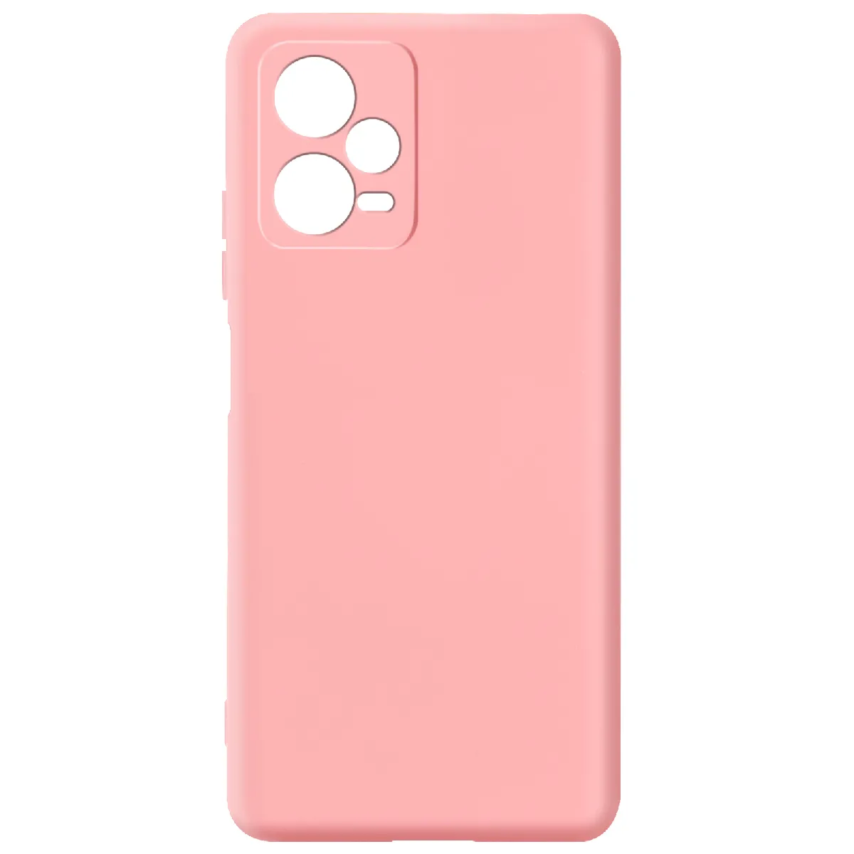 Avizar Rose/Clair Coque Pour Xiaomi Redmi Note 12 5G Semi-Rigide Soft-Touch Fast Cover