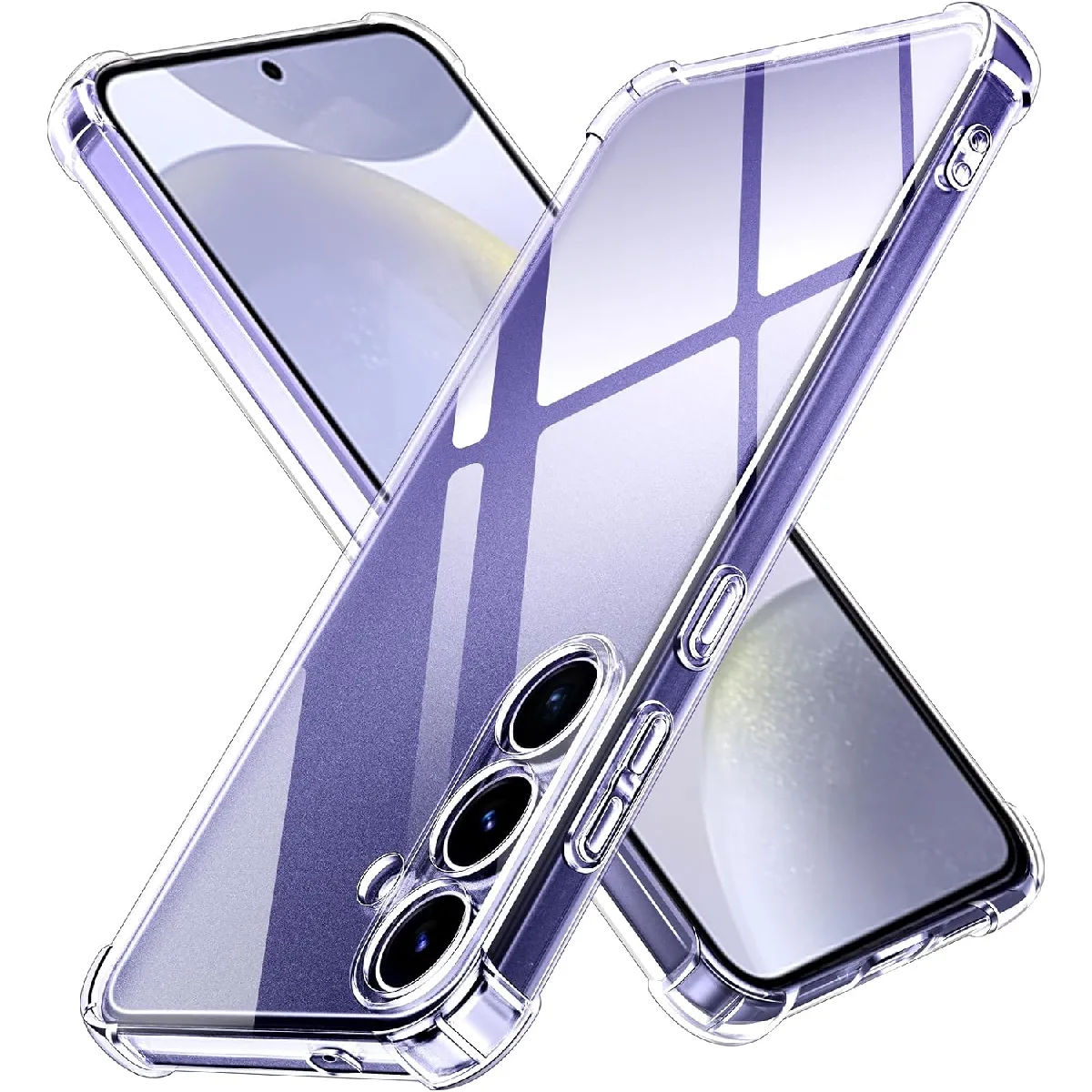 Little Boutik Coque À Angles Renforcés Samsung Galaxy S24 - Transparent