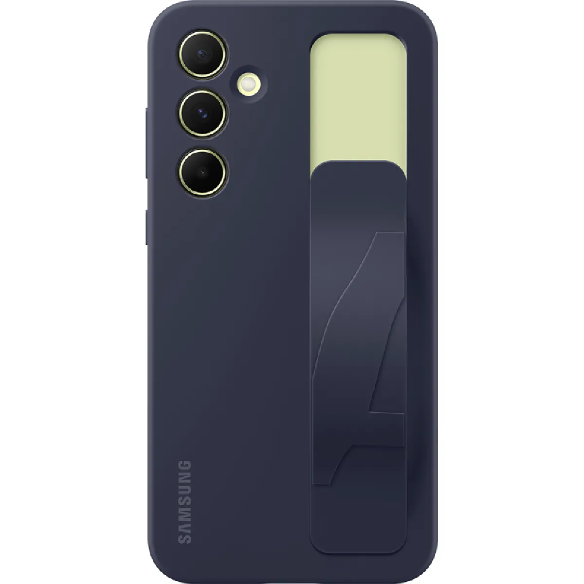 Bigben Bleu Samsung Coque Silicone Lanière Galaxy A55 5G