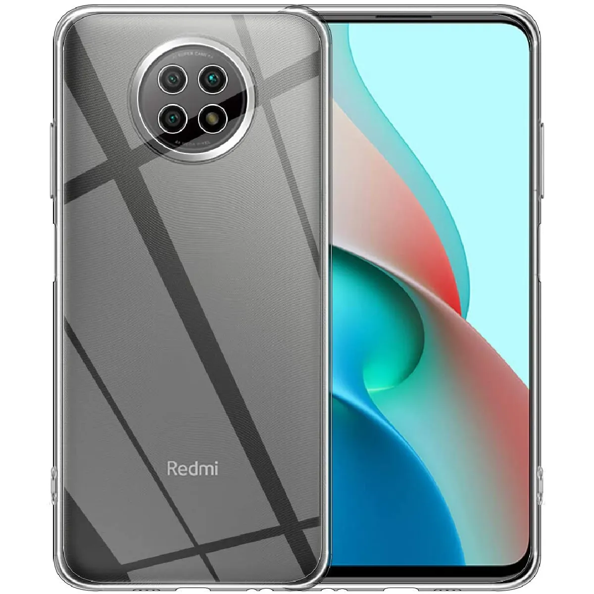 Xeptio Coque Souple En Gel Et Tpu Xiaomi Redmi Note 9T 5G - Transparent