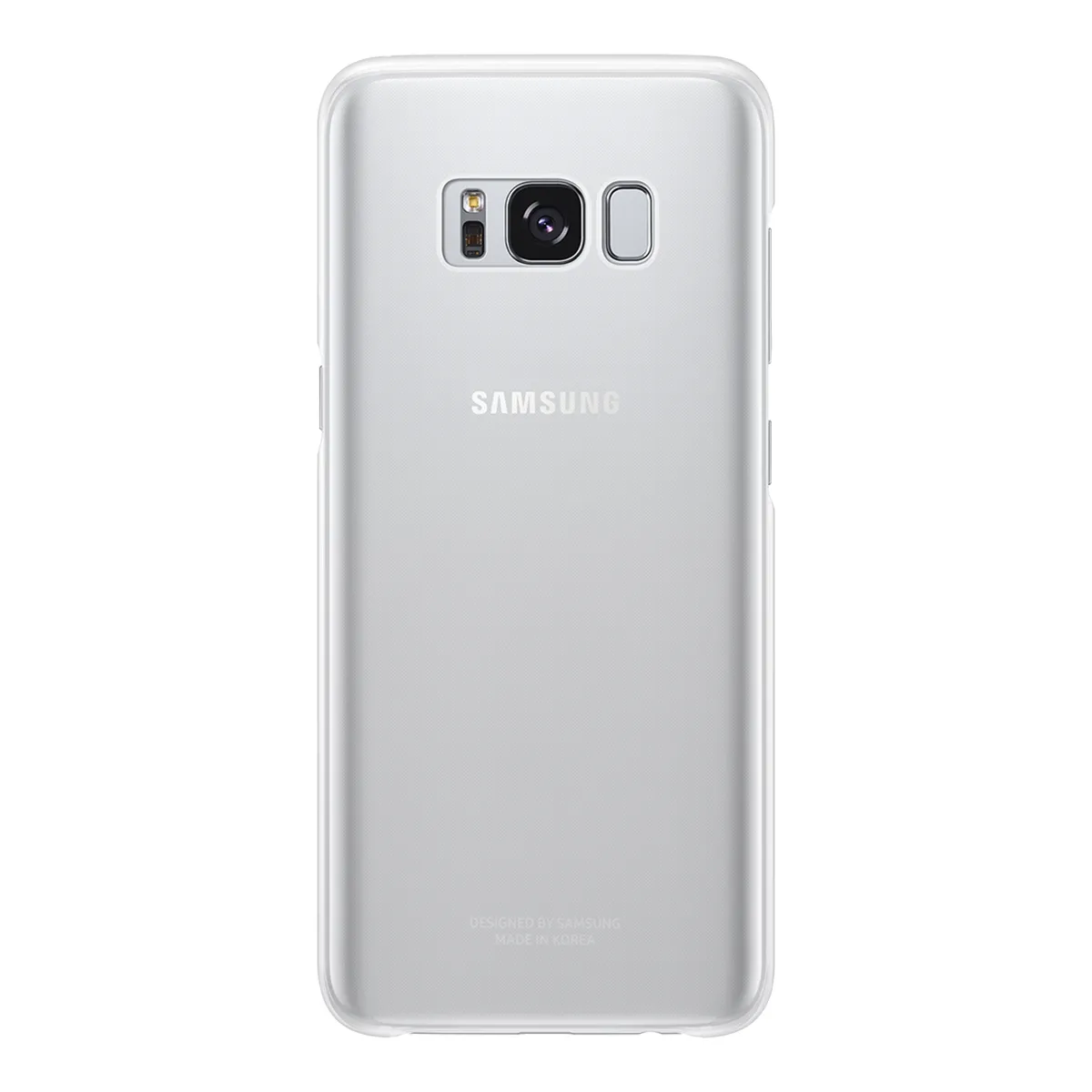 Samsung S8 Edge Clear Cover Or - vue 2