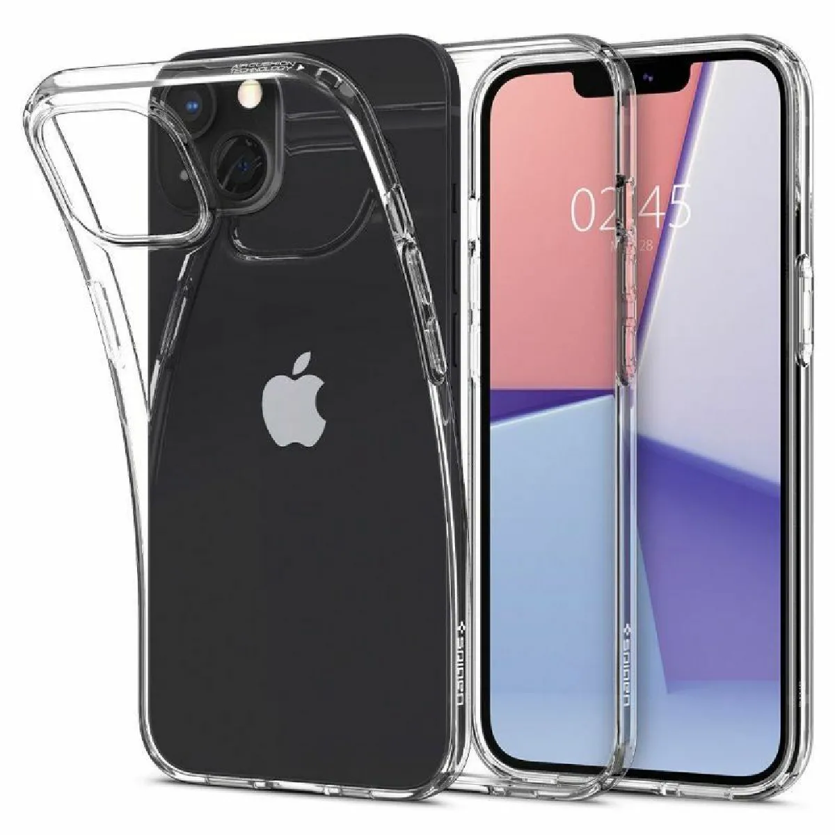 Spigen Transparent Étui Pour Apple Iphone 13, Liquid Crystal, Acs03515 - Image 4