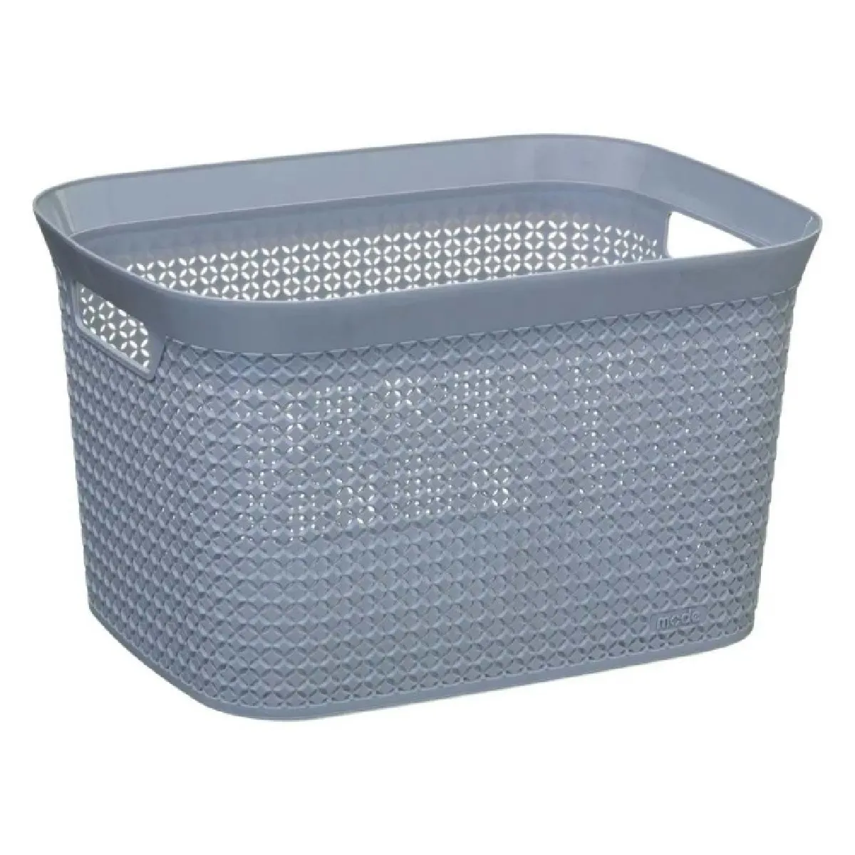Générique Gris Panier De Rangement Rectangulaire