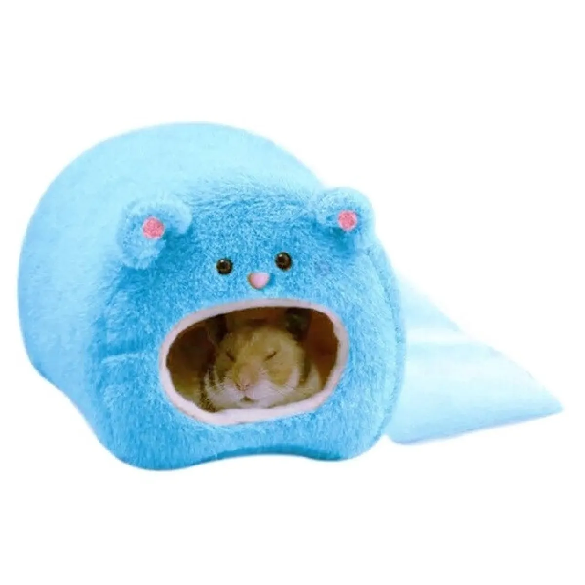 Comparer les prix de Panier pour chien ou Chat Coussin Mignon petit animal Cages Pet Lapin Hamster Maison Lit Rat Qquirrel Guinée Hiver Chaud Cage Suspendue Bleu