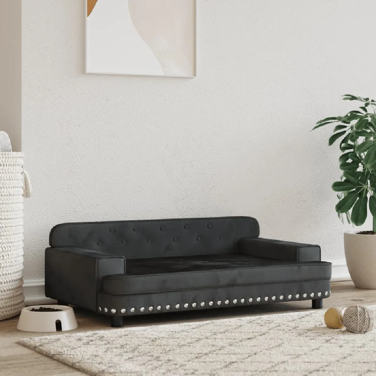 vidaXL Lit pour chien 90x53x30 cm