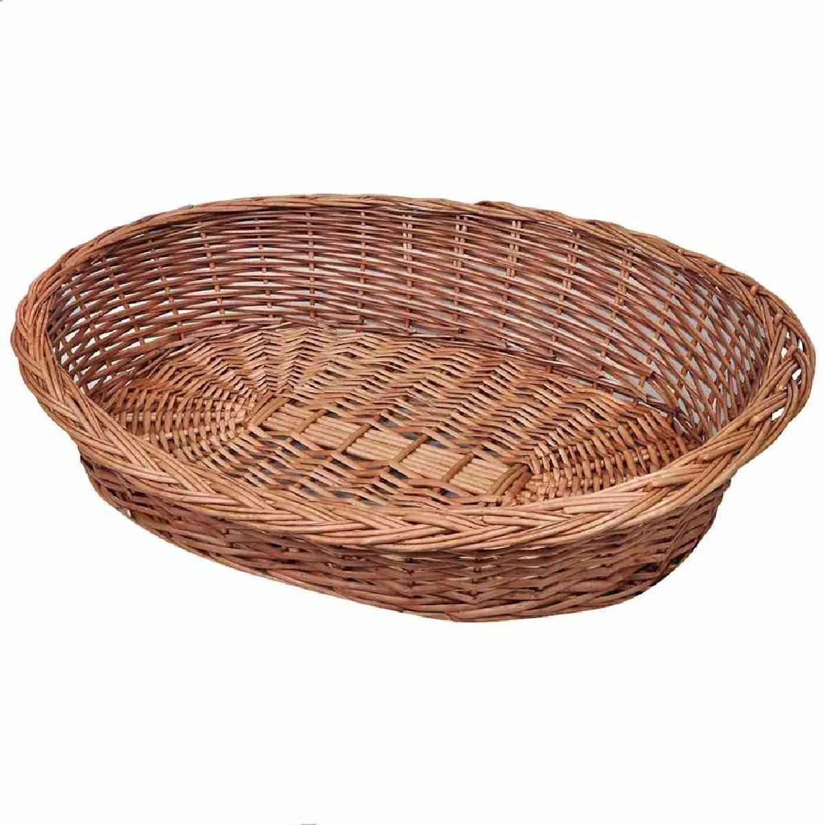 vidaXL Panier en saule 90 cm Naturel - vue 2