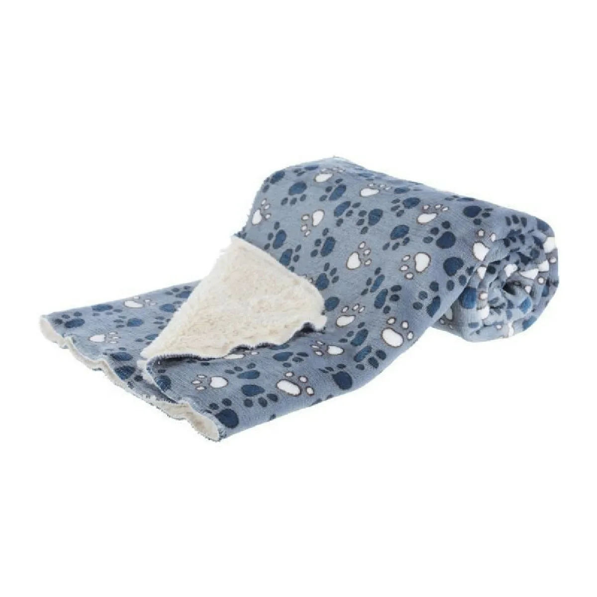Trixie Couverture Tammy - Bleu et Beige Trixie Couverture Tammy - Bleu et Beige