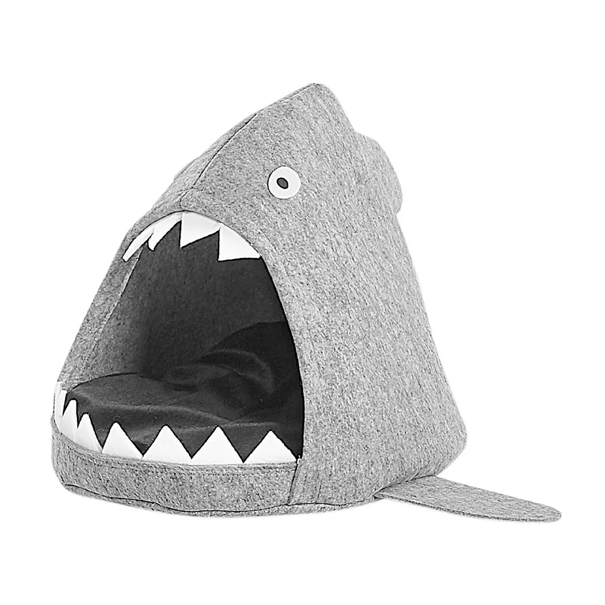 Meilleurs prix pour Lit pour animal PIRANHA Filz Gris clair