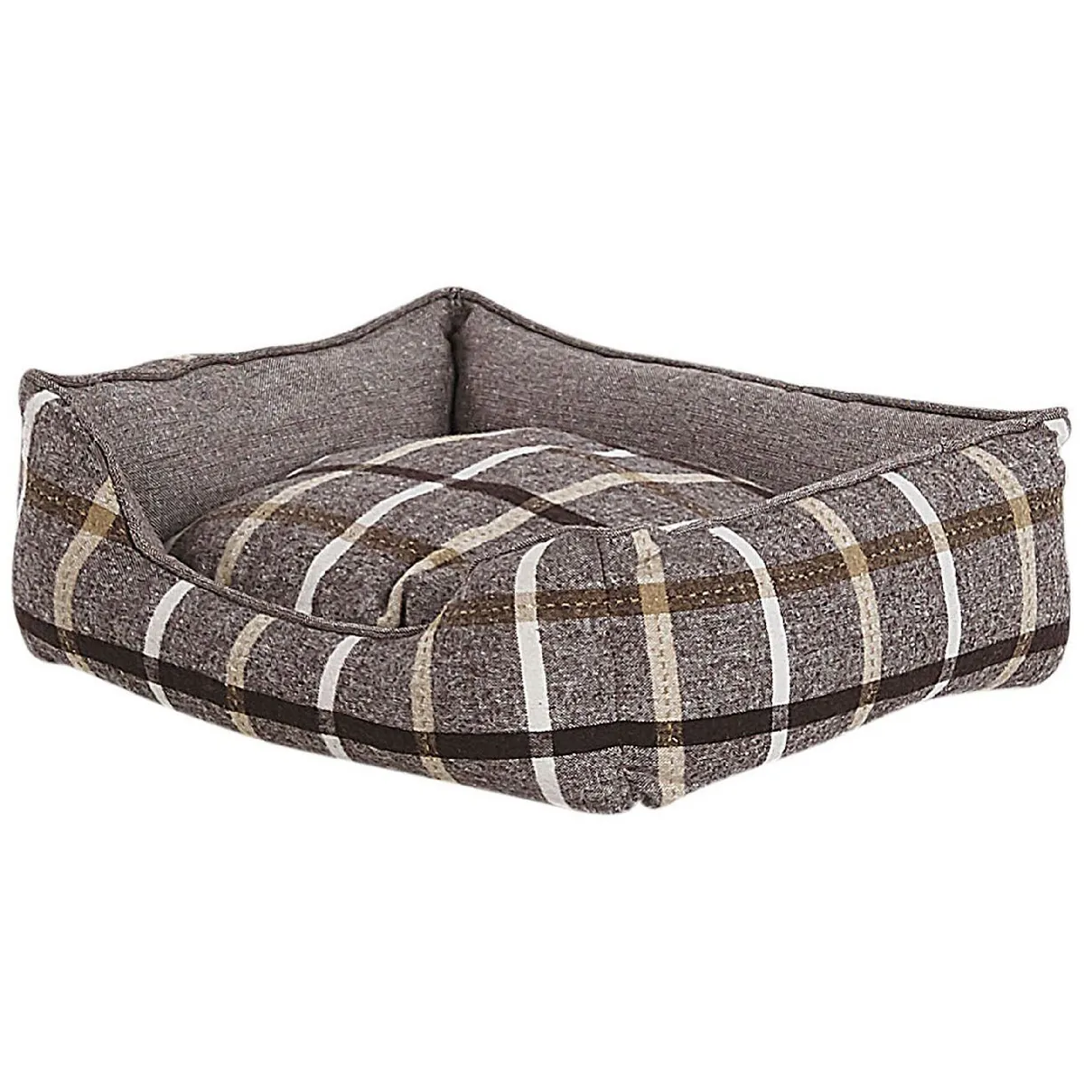 Comparer les prix de Lit pour animal HOZAT Coton Marron