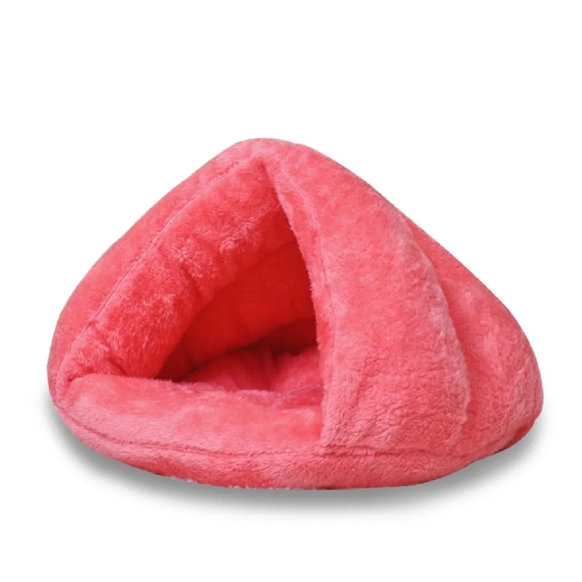 Meilleurs prix pour Panier pour chien Coussin Chenil triangulaire chaud épaissir Yourte Mongole Chiens Chats Maison Taille: M, 40 × 40 × 30 cm (rose)