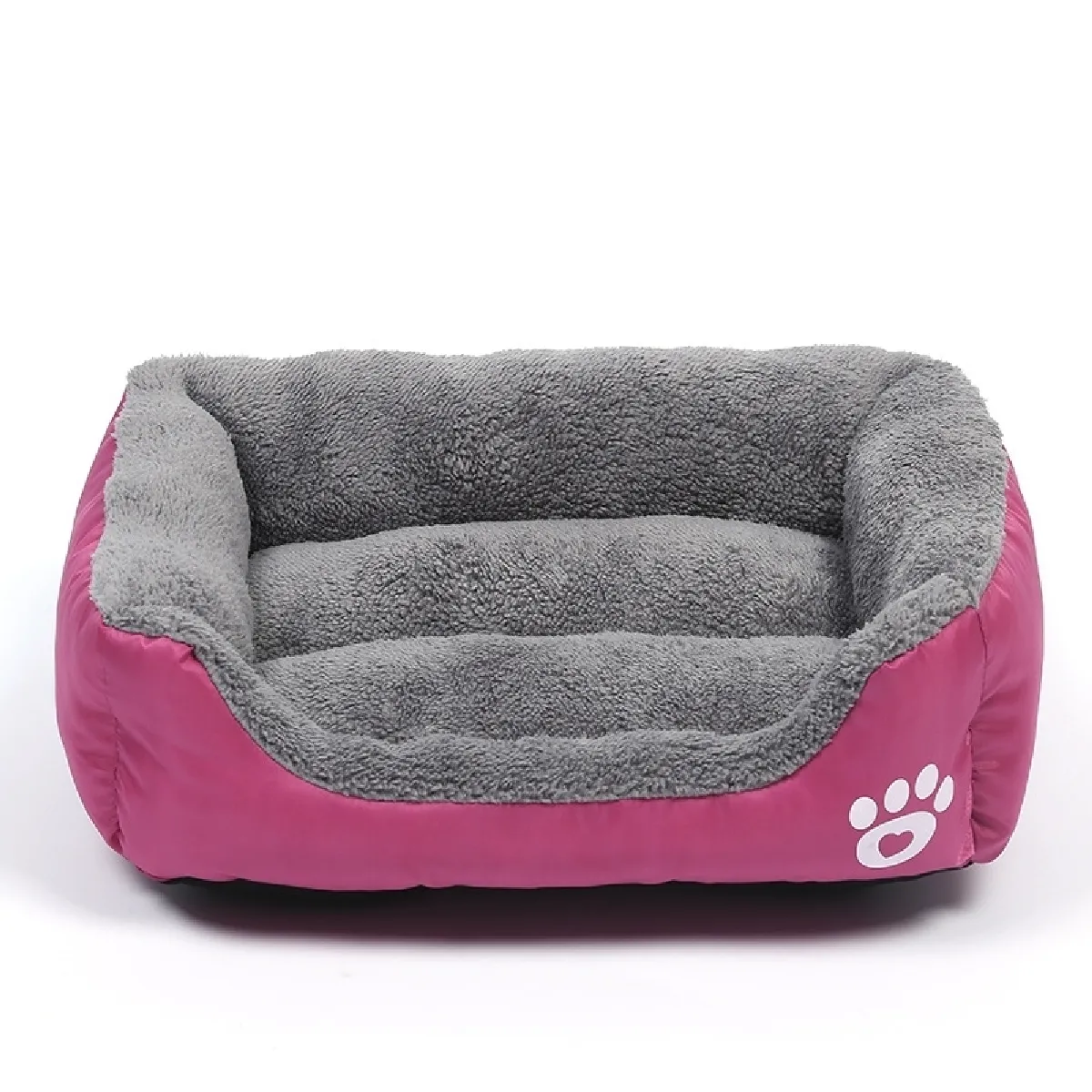 Meilleurs prix pour Panier pour chien Coussin Tapis de Teddy Dog, chenil, chaud, couleur bonbon, Four Seasons, taille: M, 54 × 42 × 12cm (Magenta)