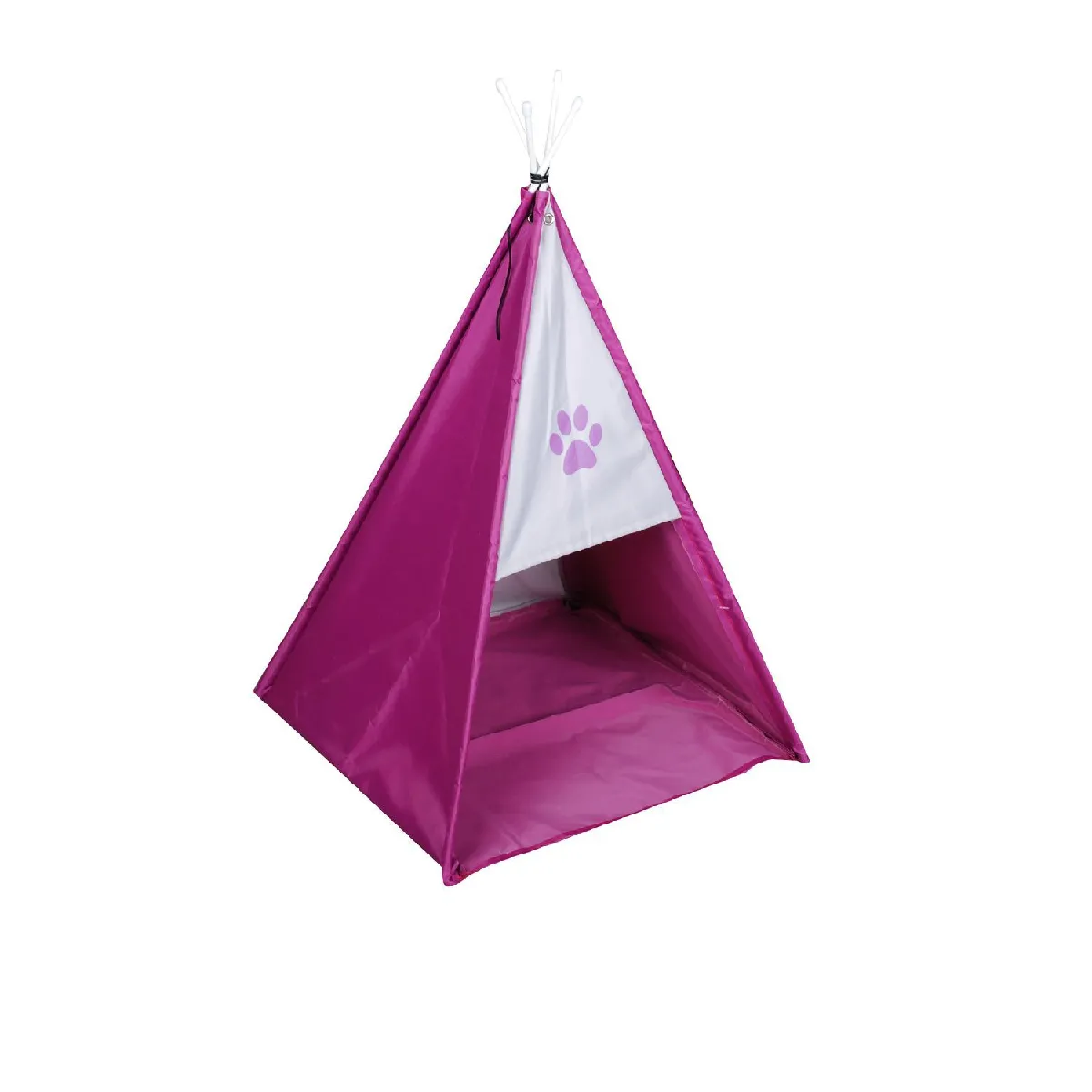 Tente tipi pour chien - Taille M - Mauve