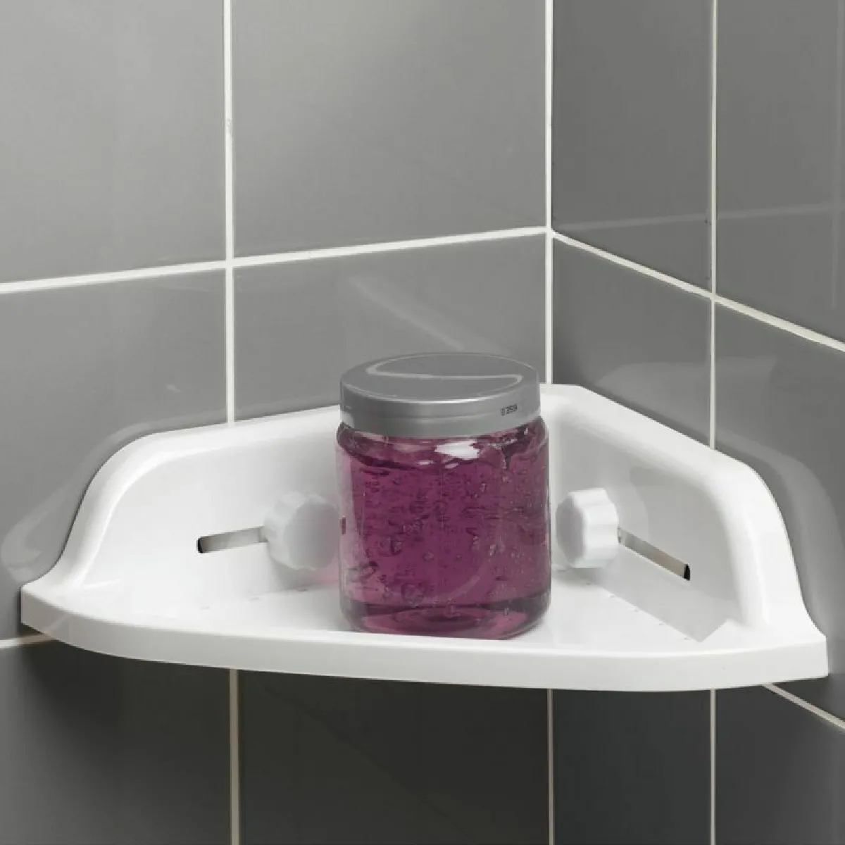 Paris Prix Blanc Étagère De Douche Ventouse