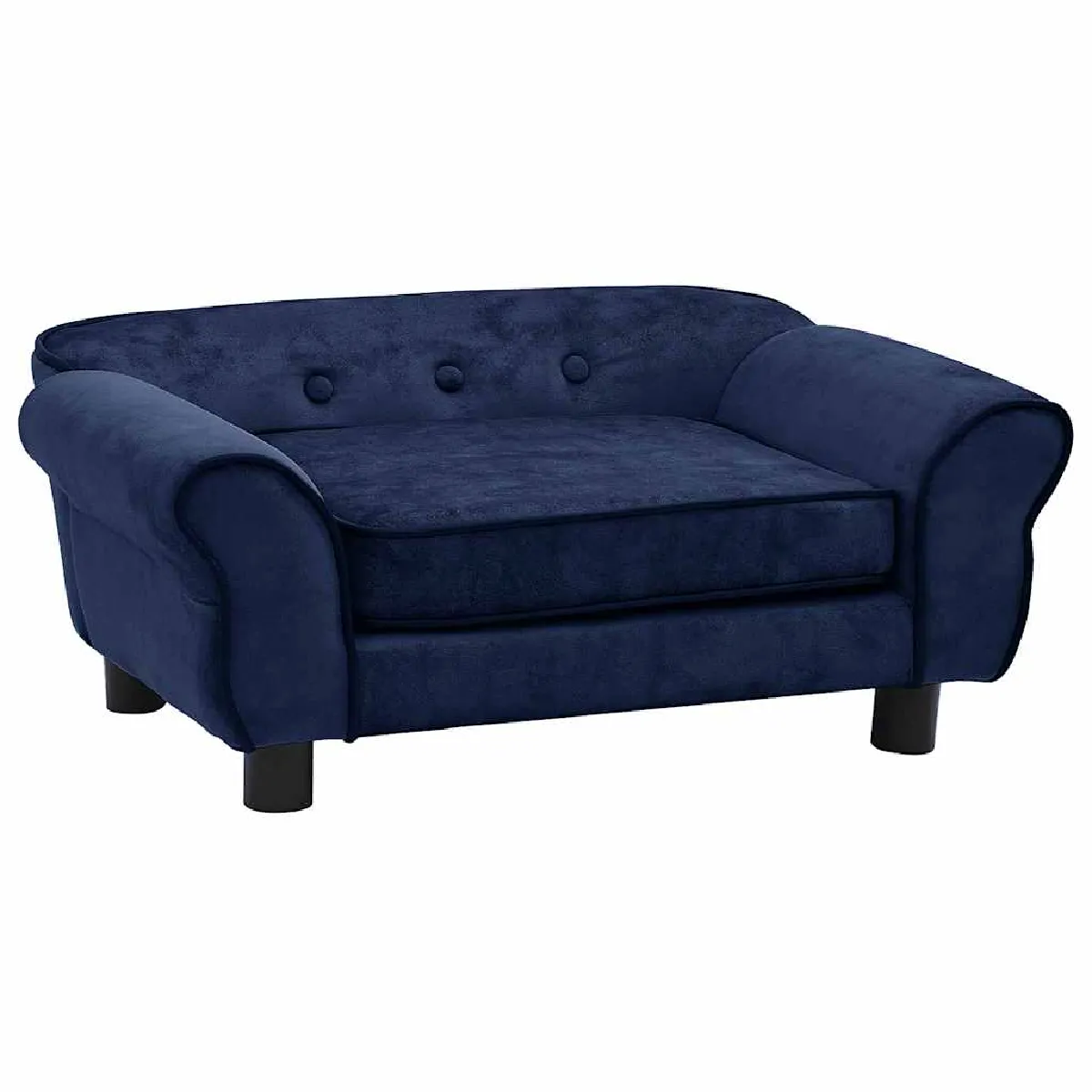 VidaXL Canapé pour chien - Bleu