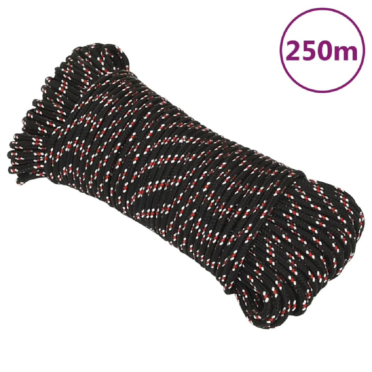 Vidaxl Corde de bateau 5 mm x 250 m