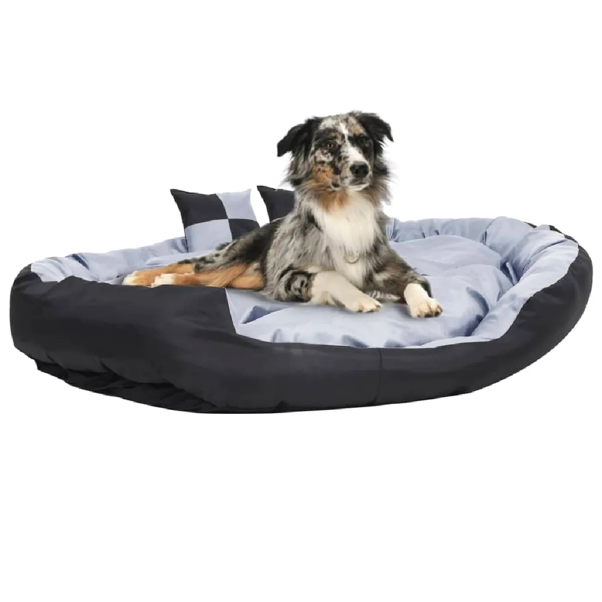 vidaXL Coussin réversible pour chien et 150x120x25 cm - vue 2