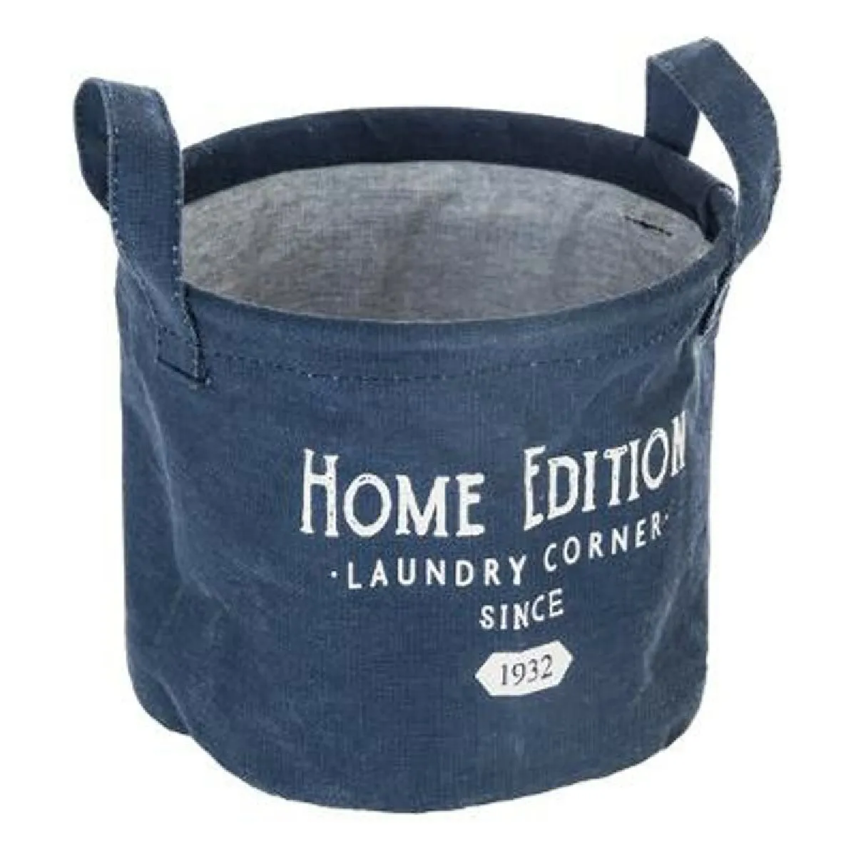 Générique Bleu Panier De Rangement Rond - Foncé