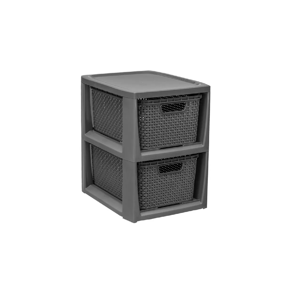 branq Étagère avec paniers - Anthracite
