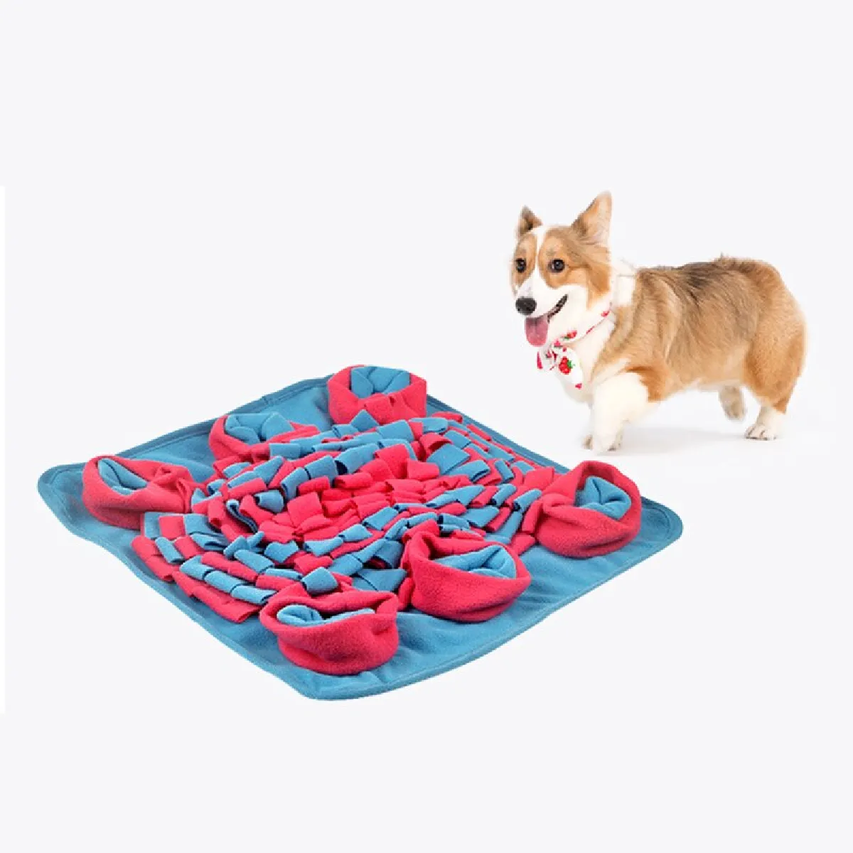 Comparer les prix de Tapis reniflant lavable pour animaux de compagnie Exercices pour chiens Jouets pour chiens Nourriture lente Couvertures Encourager l'alimentation naturelle Tapis d'habileté