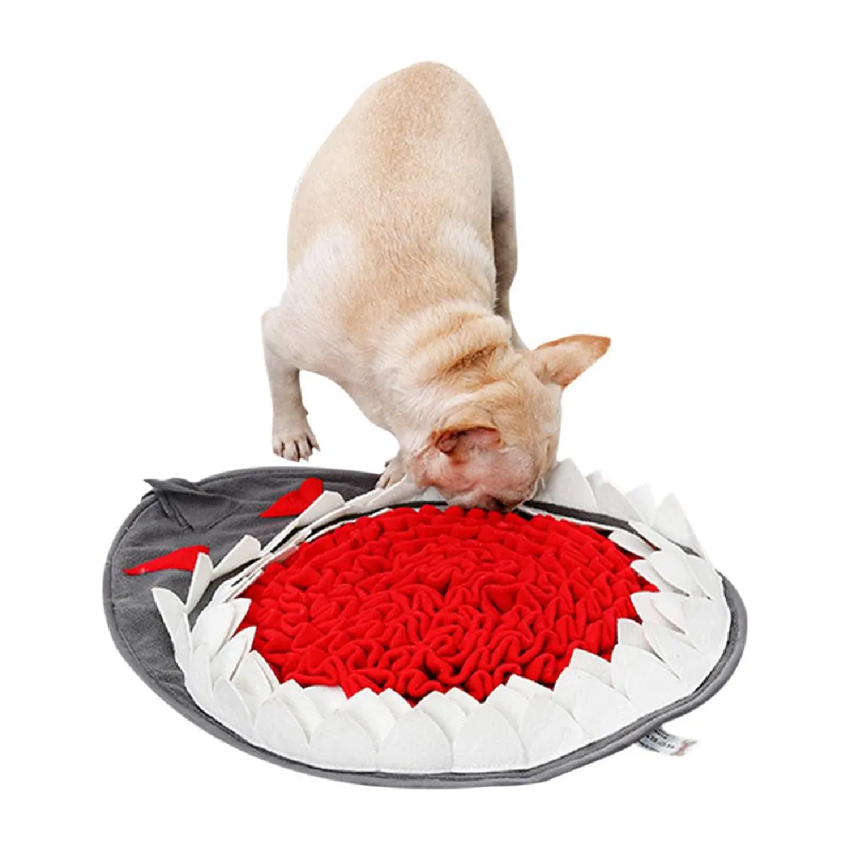 Meilleurs prix pour Requin tapis de chien reniflant tapis d'entraînement pour chien jouets lavables animaux de compagnie odeur tapis d'entraînement jouets chiots alimentation lente tapis de chien reniflant   jouets pour chien