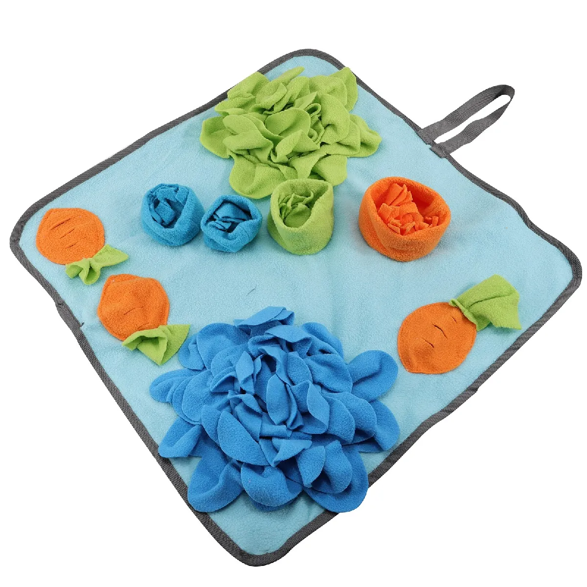 Meilleurs prix pour Hamster Sniff Mat Slow Feeding Mat Durable Cat and Lapin Feeding Skill Mat   Dog Toys