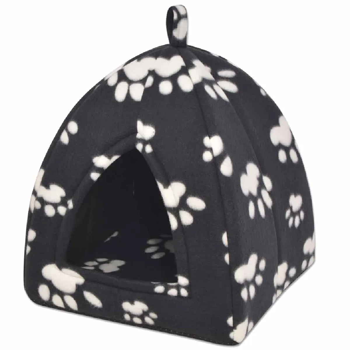 vidaXL Lit pour chats Taille L - Noir