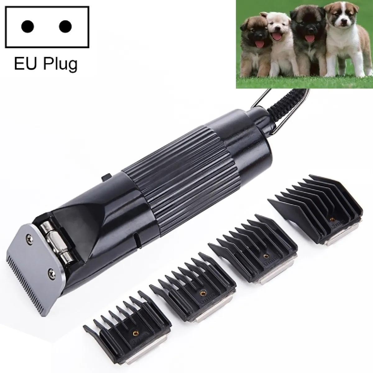 Comparer les prix de GTS-888 Pet Hair Hair Electric Clipper Salon de coiffure pour animaux de compagnie, EU Plug