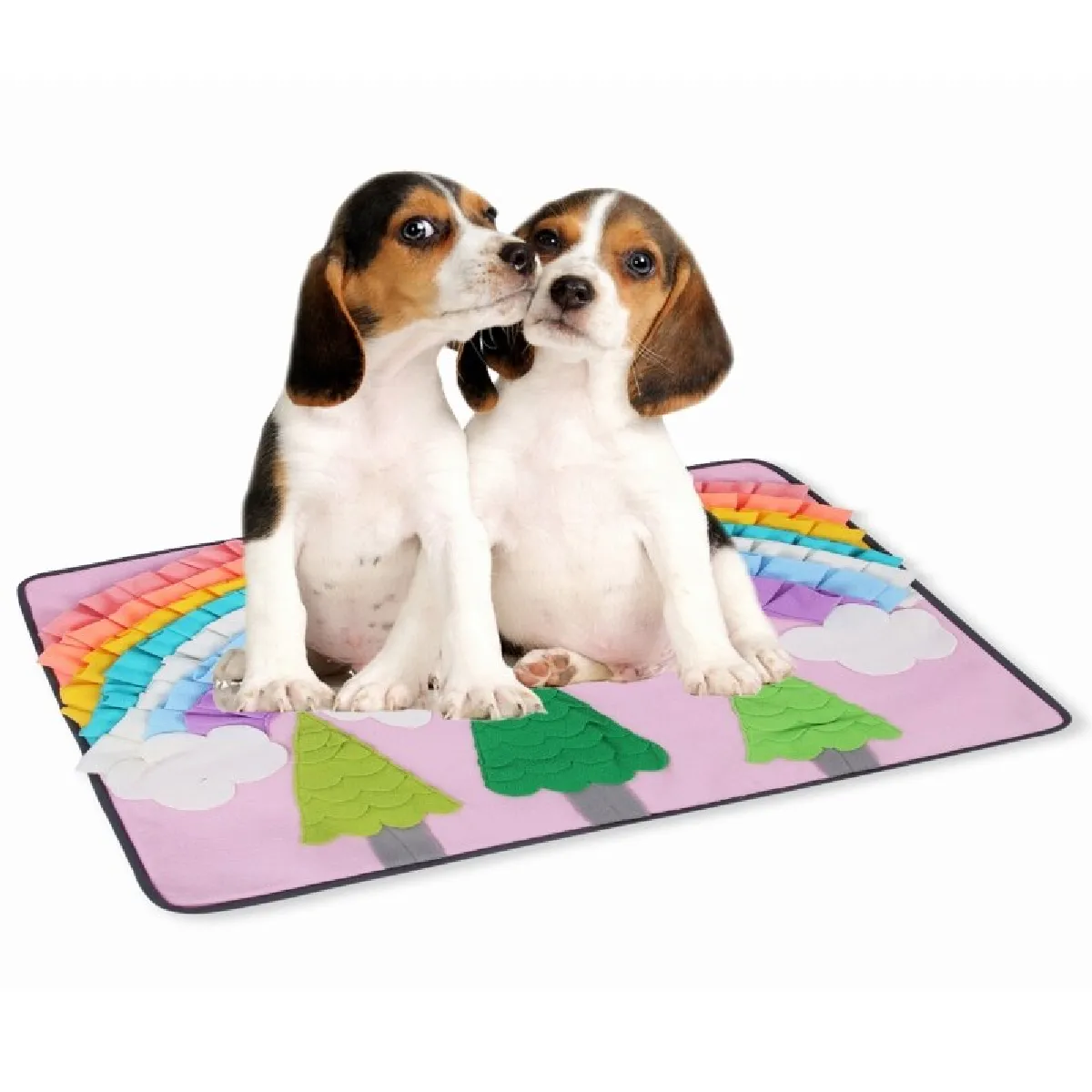 Comparer les prix de Tapis Snuffle interactif - Forêt colorée