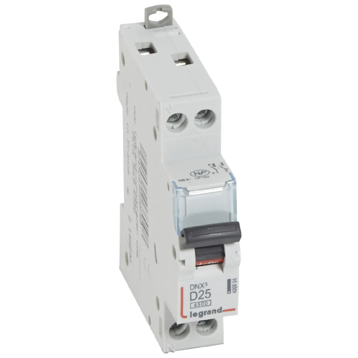 Legrand Neutre Disjoncteur 25A 4.5Ka Courbe D Phase Dnx3 Vis / Vis - Image 3