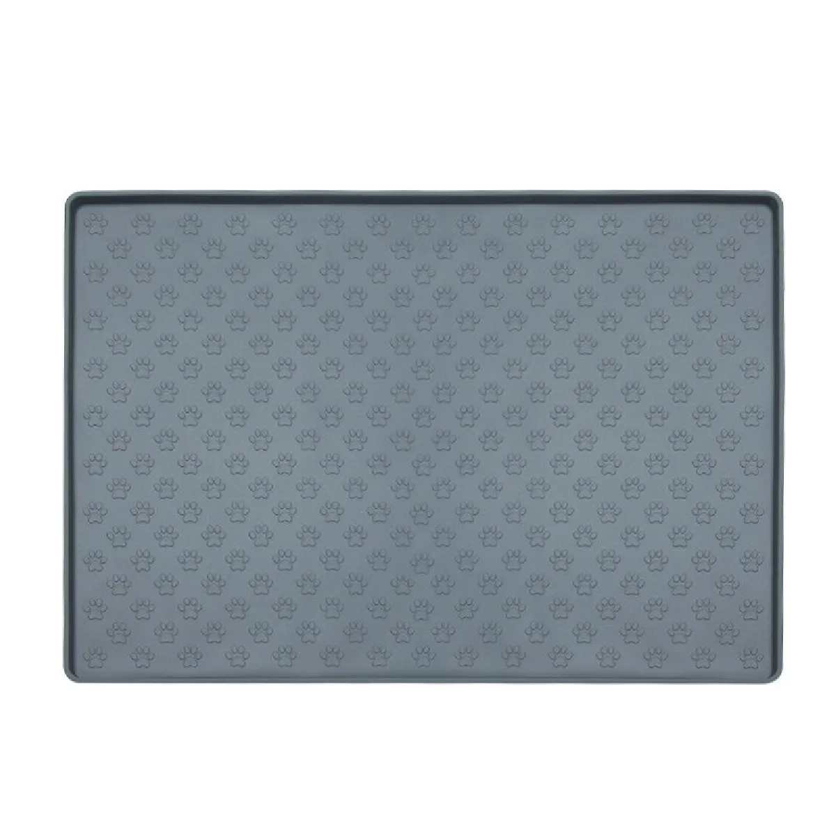 Meilleurs prix pour Tapis d'alimentation pour animaux de compagnie Tapis d'alimentation imperméable pour chiens et chats Meilleur tapis de bol pour animaux de compagnie pour empêcher la nourriture et l'eau de se déverser en silicone