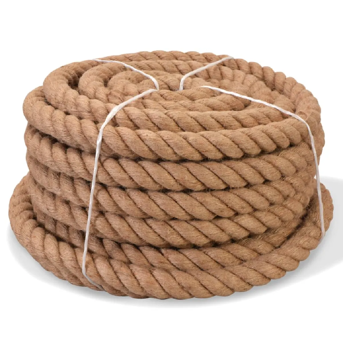 Vidaxl Marron Corde 100 % Jute 30 Mm 50 M - Image 3