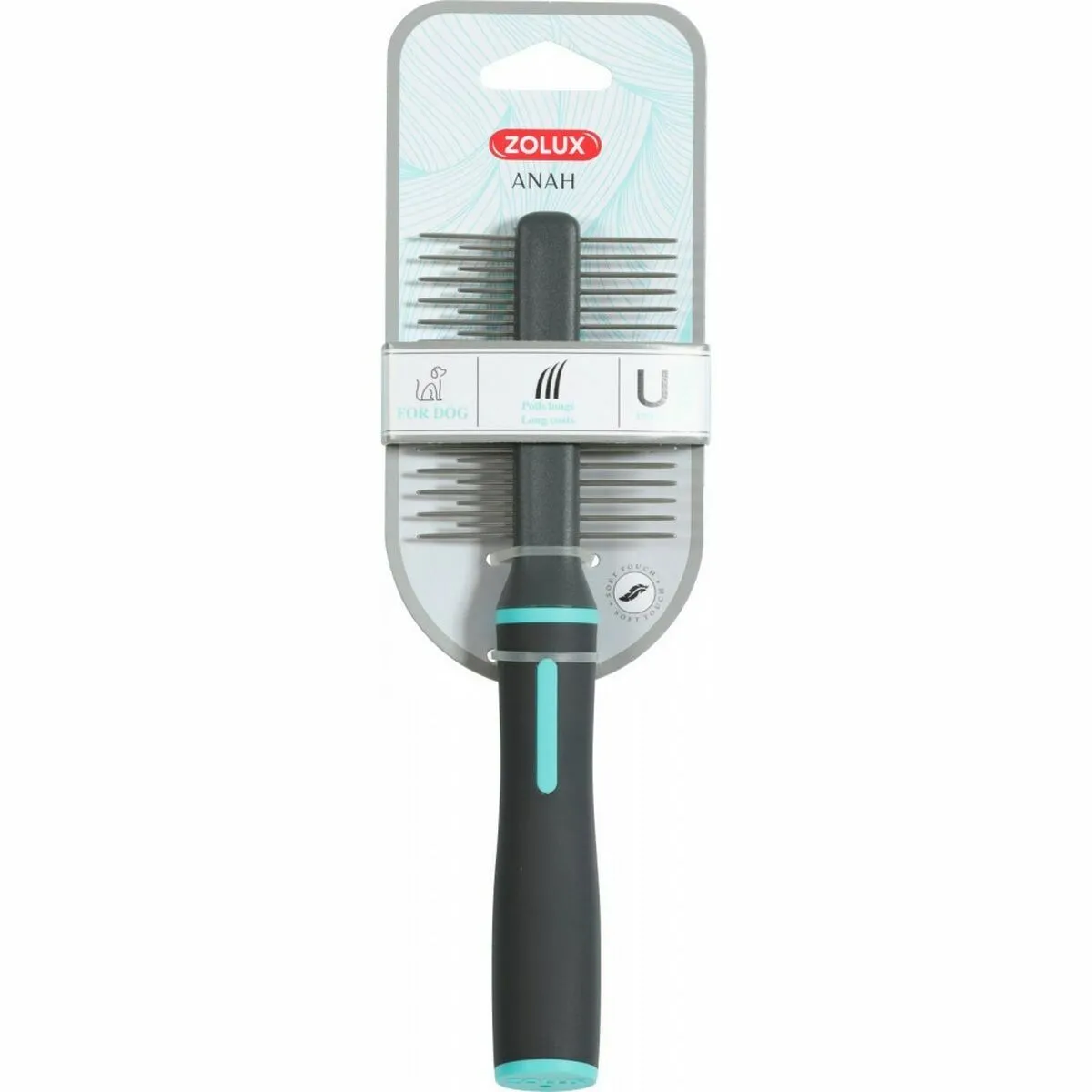 Zolux Brosse pour Chiens Noir Zolux Brosse pour Chiens Noir
